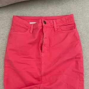 American Apparel Jean Skirt